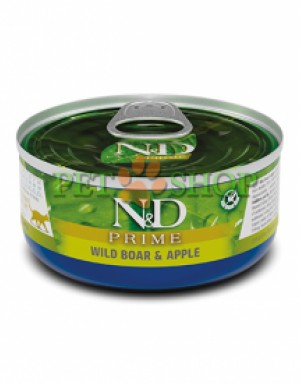 <p><strong>Farmina GF Boar And Apple Wet Food - ДИКИЙ КАБАН И ЯБЛОКО. Полнорационный влажный корм для взрослых кошек.</strong></p>