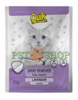 <p><strong>Realizat cu o formulă sigură și non-toxică, acest pachet de 25 g absoarbe umezeala, previne dezvoltarea bacteriilor și menține locuința ta curată și proaspăt mirositoare.&nbsp;Potrivit pentru toate tipurile de nisip pentru pisici.</strong></p>