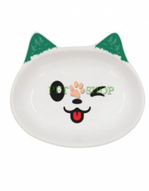 <p><strong>Natura Bol din ceramica pentru hrana si mincare Natura Cat Blinky 200 ml 14 cm</strong></p>