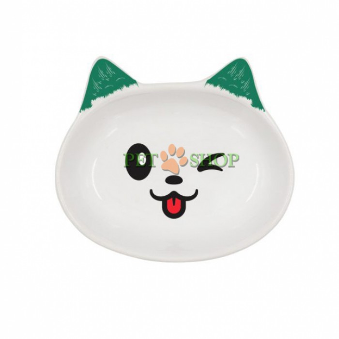 <p><strong>Natura Bol din ceramica pentru hrana si mincare Natura Cat Blinky 200 ml 14 cm</strong></p>