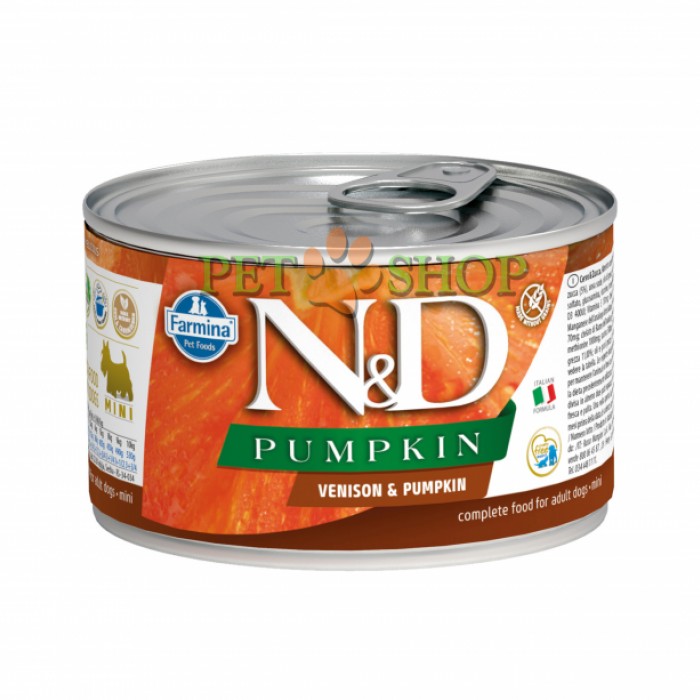 <p><strong>ОЛЕНИНА И ТЫКВА. Полнорационный влажный корм для взрослых собак.</strong></p>