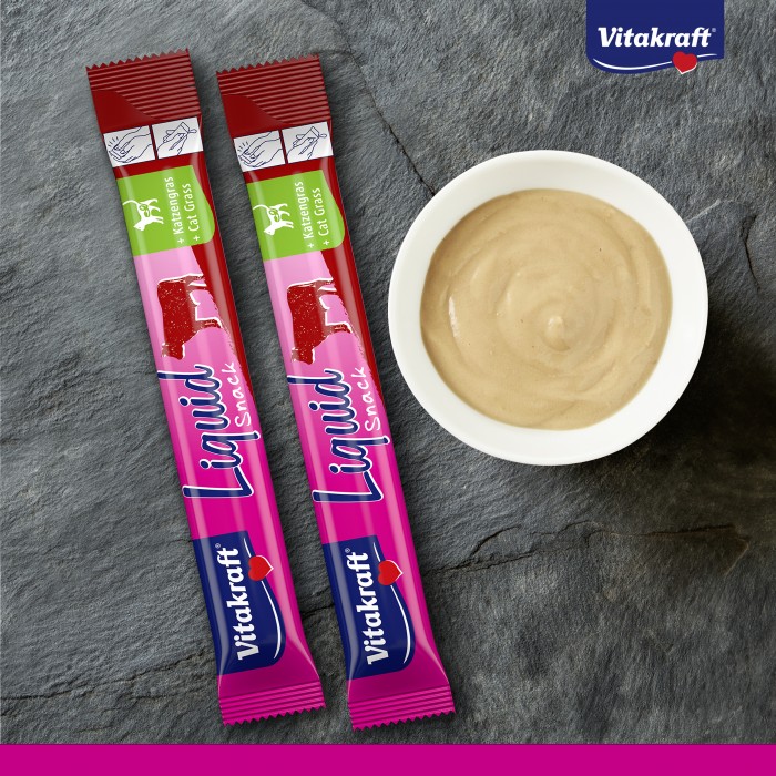 <p><strong>Vitakraft Cat Liquid Snack cu vită inulină</strong> - e&nbsp;sărac &icirc;n calorii și nu conține arome, coloranți sau conservanți artificiali.</p>