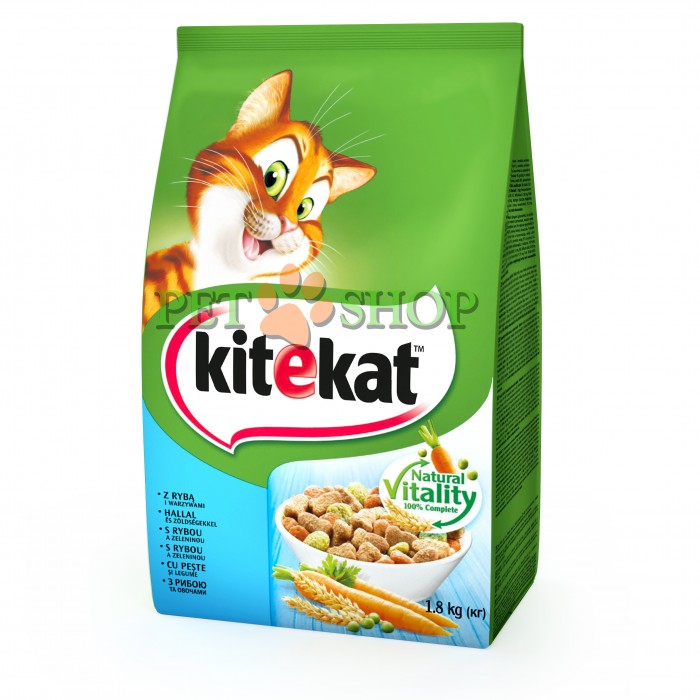 <p><strong>Сухой корм Kitekat® обязательно понравится настоящим ценителям рыбы! Полнорационное блюдо для взрослых кошек — идеальный баланс питательных и минеральных веществ, витаминов и антиоксидантов. </strong></p>