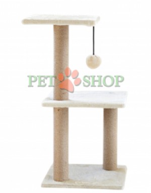 <p> Когтеточка для кошек 4Life AT61, 70 см. Цвет: Бежевый</p>