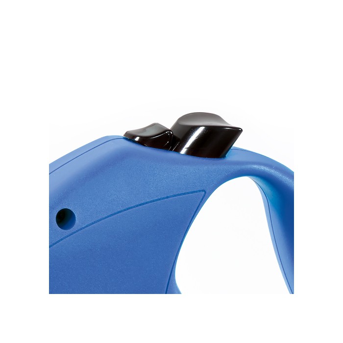 <p><strong>Рулетка Flexi Standart M, синяя, трос, длина - 5 м, до 20 кг</strong></p>