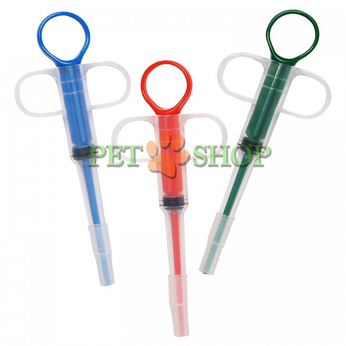 <p><strong>Таблеткодаватель / шприц ветеринарный / инструмент медицинский / устройство для быстрого, удобного и безболезненного введения таблеток и жидких лекарственных форм Вашему питомцу.</strong><br />
&nbsp;</p>