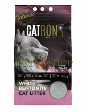 <p><strong>Așternut pentru pisici din bentonită albă de înaltă calitate și cu aroma de pudră pentru copii. Granule: 0,50 - 2,38 mm.</strong></p>

<p><strong>100% natural și inofensiv, 99% fara praf, 0% mirosuri, Ultra absorbant \ Intarire instantanee \ Calitate ultra premium \ Consum economic</strong></p>