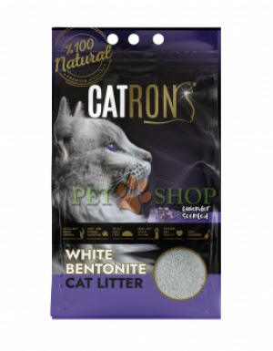 <p><strong>Așternut pentru pisici din bentonită albă de înaltă calitate cu aroma de lavandă.</strong></p>

<p><strong>100% natural și inofensiv, 99% fara praf, 0% mirosuri, Ultra absorbant \ Intarire instantanee \ Calitate ultra premium \ Consum economic</strong></p>