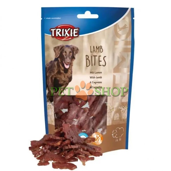 <p><strong>Trixie TX-31544 Лакомство Premio "Lamb Bites" для собак с ягненком 100 гр.</strong></p>
