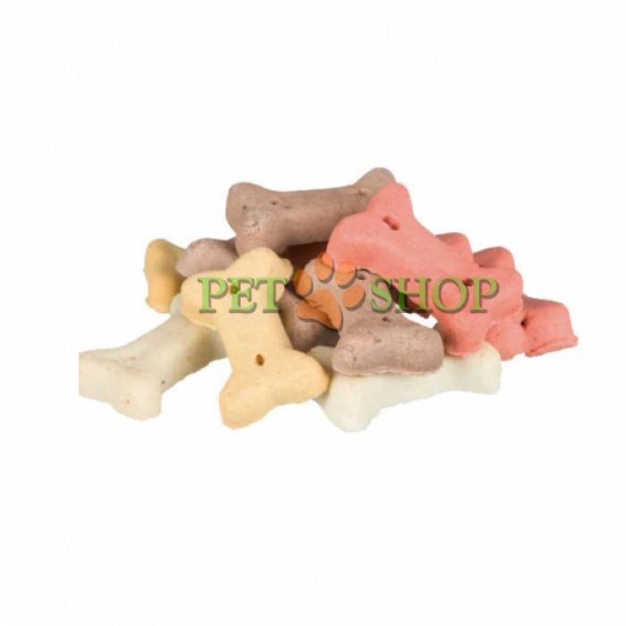 <p><strong>Trixie печенье из натуральных ингредиентов в форме маленьких косточек для щенков и собак мини пород.</strong></p>