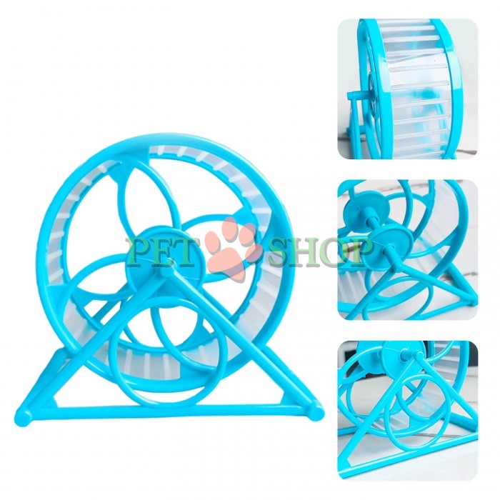 <p><strong>Барабан на подставке</strong>&nbsp;&mdash; аксессуар для грызунов (хомяков). Цвет уточняйте у оператора!</p>