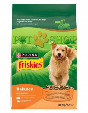 <p><strong>Сухой корм для собак Purina Friskies Balance Chicken Vegetables 10 kg&nbsp;</strong></p>