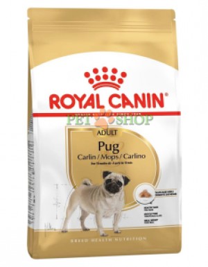 <p><strong>Hrană completă special creată pentru câinii adulți și seniori din rasa Pug, cu vârsta de peste 10 luni, 1.5 kg</strong></p>