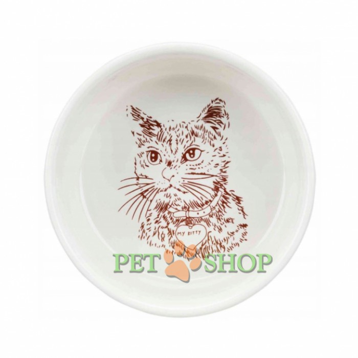 <p><strong>Миска Trixiе для кошек изготовлена из керамики высокого качества, а потому очень прочная. Большой вес изделия помогает оставаться миске неподвижной: при кормлении кошки она не перевернется и не будет перемещаться по всей кухне.</strong></p>