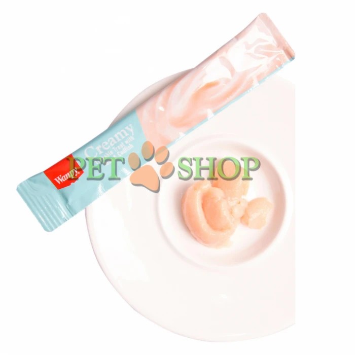 <p><strong>Wanpy Creamy Lickable Treats Tuna,&nbsp;Codfish - жидкое лакомство с тунцом и треской для котов 25 шт. по 14 гр (1 пакетик)</strong></p>