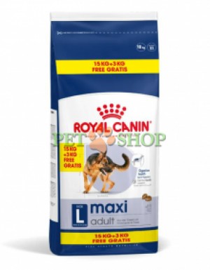 <p><strong>Полнорационный сухой корм для взрослых собак крупных размеров (вес собаки от 25 до 45 кг) в возрасте c 15 месяцев до 5 лет, 15&nbsp;кг + 3 кг в ПОДАРОК</strong></p>