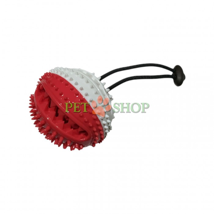 <p>Функциональная игрушка в виде мяча, разработанная специально для собак.</p>