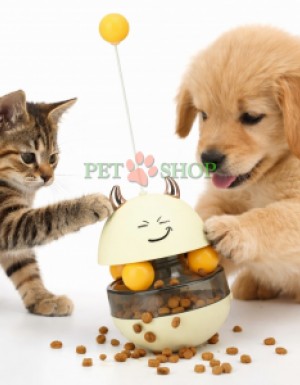 <p><strong>* Jucărie interactivă 3 &icirc;n 1</strong></p>

<p><strong>* Jucărie inteligentă</strong></p>

<p><strong>* Dozator de hrană</strong></p>

<p><strong>* Rotire automată</strong></p>