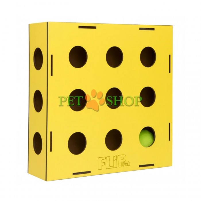 <p><strong>Деревянная игрушка-головоломка для кошек в виде лабиринта.</strong></p>