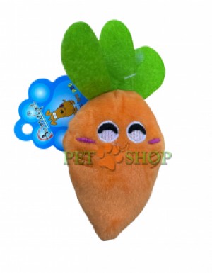 <p><strong>Игрушка тряпичная с пищалкой "Морковка", 16*7 см</strong></p>