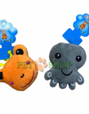 <p><strong>Мягкая игрушка плюшевая, "осьминог", "лягушка", 11*11 см, разных цветов</strong></p>
