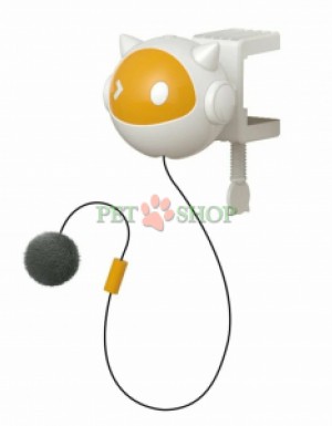 <p>Интерактивная игрушка-дразнилка в виде котика с пушистым мячиком на регулируемой веревке для кошек. Игрушка способствует поддержанию физической активности любимца и удовлетворяет охотничьи инстинкты питомца.&nbsp;<strong>Батарейки в комплект не входят.</strong></p>