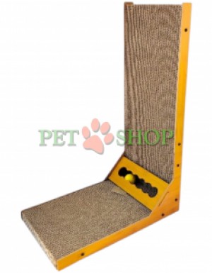 <p><strong>Когтеточка картонная, вертикальная&nbsp;40*25*60 см -&nbsp;</strong>изготовлена из прочного гофрированного картона, который привлекает кошек своей текстурой и обеспечивает комфортное стачивание когтей. Экологичный материал безопасен для животных, а современный лаконичный дизайн легко впишется в любой интерьер.</p>