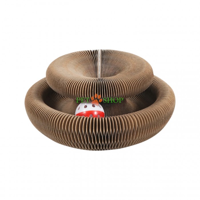 <p><strong>Картонная когтеточка "Трансформер" -&nbsp;</strong>&nbsp;это универсальное изделие из гофрокартона, которое объединяет в себе функции лежанки, когтеточки и игрового лабиринта.&nbsp;</p>