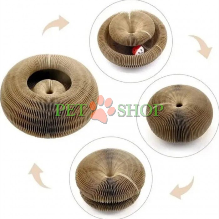 <p><strong>Картонная когтеточка "Трансформер" -&nbsp;</strong>&nbsp;это универсальное изделие из гофрокартона, которое объединяет в себе функции лежанки, когтеточки и игрового лабиринта.&nbsp;</p>