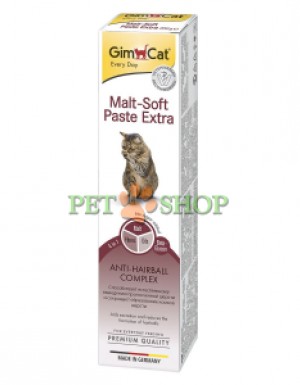 <p><strong>Паста для выведения шерсти и улучшения моторики желудка у кошек, избавляет Вашу кошку от проблем, связанных с отрыгиванием образующихся в ее желудке комков шерсти, благодаря входящим в ее состав компонентам. Фасовка: 100 гр.</strong></p>