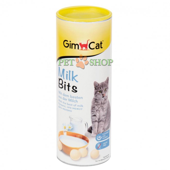 <p><strong>«ДжимКэт МилкБитс» — кормовая добавка, являющаяся дополнительным источником и способствующая обеспечению потребностей организма кошек в витаминах D3, С и таурине.</strong></p>