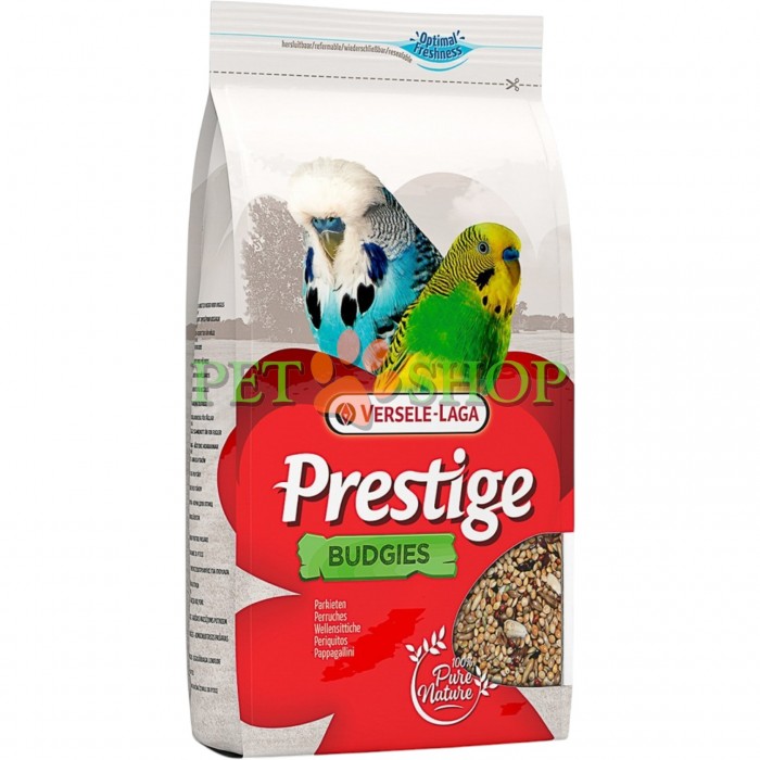 <p><strong>Hrana pentru perusi Versele Laga Prestige 1 kg reprezinta o alimentatie completa pentru perusi, din ingrediente atent selectionate.</strong></p>