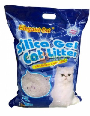 <p><strong>Наполнитель для котов из силикагеля Elegant Cat, 16 Литров</strong></p>
