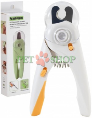 <p><strong>Unghieră Pet Nail Clippers cu iluminare LED și pilă &icirc;ncorporată pentru animale de companie.</strong></p>