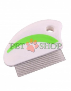 <p><strong>Pieptene pentru &icirc;ndepărtarea puricilor, păduchilor și lindinilor</strong> de la animalele de companie (pisici, c&acirc;ini, rozătoare).</p>