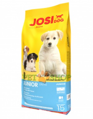 <p><strong>Josera JosiDog Junior корм для растущих щенков и молодых собак 15 кг</strong></p>