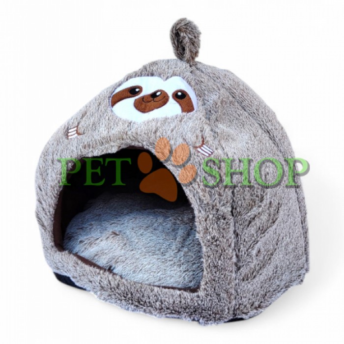 <p><strong>Это домик &ldquo;Юрта с мехом&rdquo; для кошек и собак небольших пород.</strong></p>