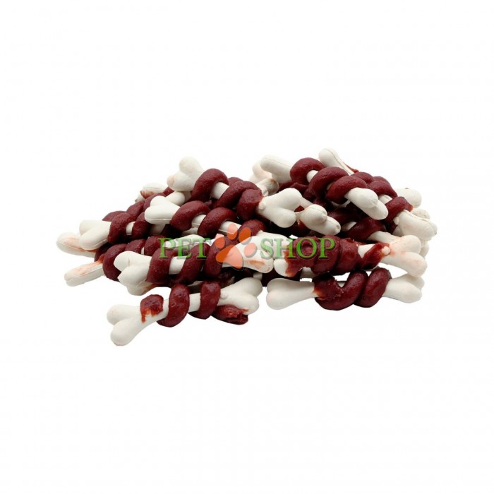 <p><strong>Tatrapet Pet Expert Nature Calcium Bone &ndash; carne de miel rulată pe os, 1 buc&nbsp;</strong>&ndash; este o recompensă de mestecat pentru c&acirc;ini, care ajută la &icirc;ntărirea dinților și la curățarea acestora de placa bacteriană.</p>