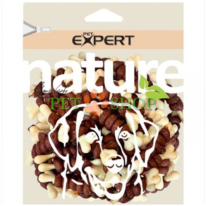 <p><strong>Tatrapet Pet Expert Nature Calcium Bone &ndash; carne de miel rulată pe os, 1 buc&nbsp;</strong>&ndash; este o recompensă de mestecat pentru c&acirc;ini, care ajută la &icirc;ntărirea dinților și la curățarea acestora de placa bacteriană.</p>