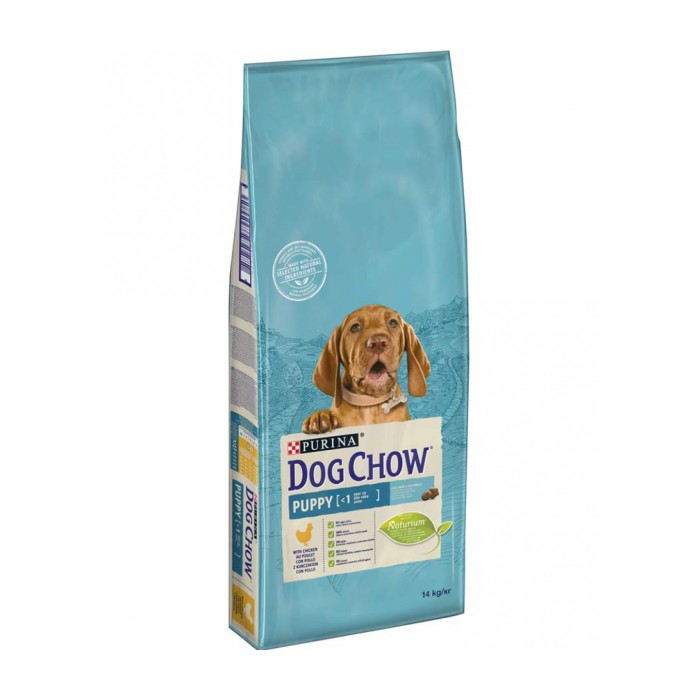 <p><strong>Корм Dog Chow Puppy для щенков с курицей 14 кг - это полнорационный сухой корм для щенков с отборными натуральными ингредиентами и всеми необходимыми питательными веществами.</strong></p>