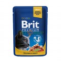 Brit Premium Cat with Salmon, Trout 100 gr
