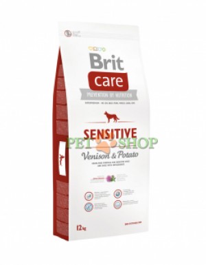 <p><strong>Гипоаллергенный корм с олениной и картофелем для взрослых собак с чувствительным пищеварением и при пищевой непереносимости для всех пород собак</strong></p>