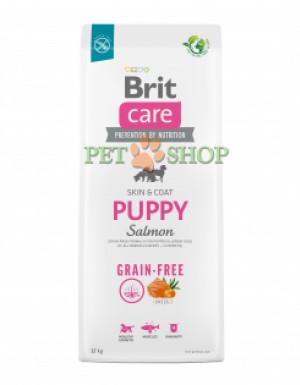 <p><strong>Brit Care Grain-free Puppy Salmon, Potato 12 кг - Беззерновая формула с лососем и картофелем для щенков и юниоров всех пород (4 недели - 12 месяцев)</strong></p>