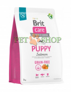 <p><strong>Brit Care Grain-free Puppy Salmon & Potato 12 кг - Беззерновая формула с лососем и картофелем для щенков и юниоров всех пород (4 недели - 12 месяцев)</strong></p>