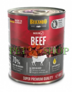 <p><strong>Belcando Baseline BEEF Белькандо Бейслайн</strong> – полнорационный корм для собак с говядиной.</p>