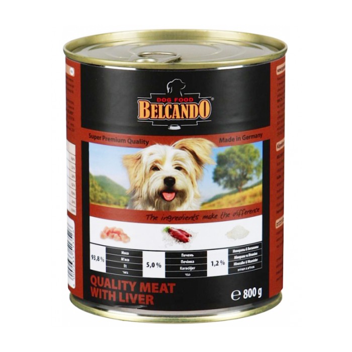 <p><strong>Belcando – «Отборное мясо с печенью» – 100 % вкус природы, который так любят животные, не содержит консервантов, красителей, ароматизаторов и соевых продуктов.</strong></p>