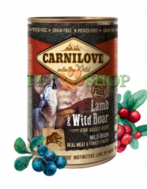 <p><strong>Carnilove Adult Dog - полнорационный паштет с высоким содержанием мяса, для взрослых собак всех пород.</strong></p>