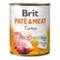 Brit Pate & Meat Turkey 800 gr