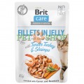 Brit Care Cat Turkey, Shrimps in Jelly 85 gr