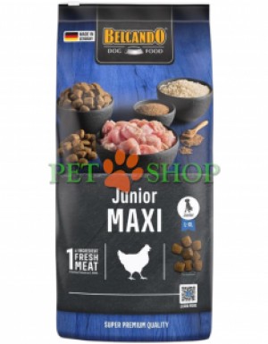<p><strong>Belcando Junior Maxi 12,5 кг - сухой корм супер-премиум класса&nbsp;для Щенков Крупных и Гигантских Пород.</strong></p>
